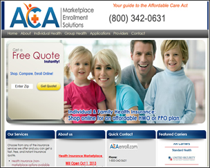 ACA Marketplace Enrollment Solutions Step 1